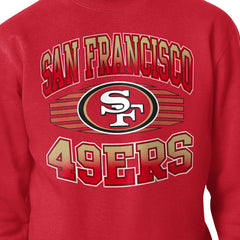San Francisco 49ers Starter Team Grit Graphic Fleece Pullover Sweatshirt - Scarlet sale