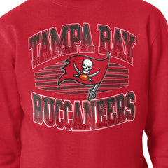 Tampa Bay Buccaneers Starter Team Grit Graphic Fleece Pullover Sweatshirt - Red sale