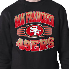 San Francisco 49ers Starter Team Grit Graphic Fleece Pullover Sweatshirt - Black discount