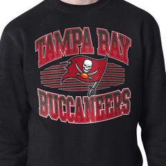 Tampa Bay Buccaneers Starter Team Grit Graphic Fleece Pullover Sweatshirt - Black cheap