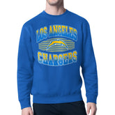 Los Angeles Chargers Starter Team Grit Graphic Fleece Pullover Sweatshirt - Royal discount