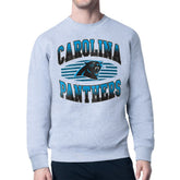 Carolina Panthers Starter Team Grit Graphic Fleece Pullover Sweatshirt - Heather Gray on sale