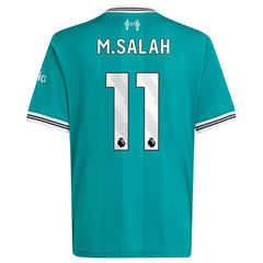 Mohamed Salah Liverpool Youth 2025/26 Third Replica Player Jersey - Green on sale