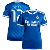 Trent Alexander-Arnold Real Madrid Women's 2025/26 Third Replica Player Jersey Discount - Blue