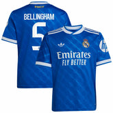 Jude Bellingham Real Madrid Youth 2025/26 Third Replica Player Jersey - Blue on sale