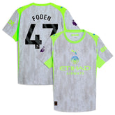 Manchester City 2025/26 Third Jersey Discount - Green/Neon Green