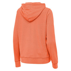 Cincinnati Bengals Antigua Women's Streak Justice Pullover Hoodie - Heather Orange for sale