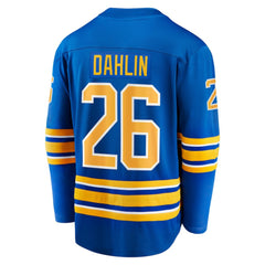 Rasmus Dahlin Buffalo Sabres Fanatics Home Captain Patch Breakaway Jersey - Royal Jerseys