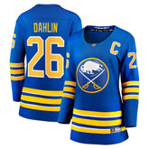 Rasmus Dahlin Buffalo Sabres Fanatics Women's Home Captain Patch Breakaway Jersey - Royal Jerseys