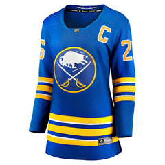 Rasmus Dahlin Buffalo Sabres Fanatics Women's Home Captain Patch Breakaway Jersey - Royal Jerseys