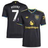 Mason Mount Manchester United 2025/26 Third Player Jersey - Black on sale