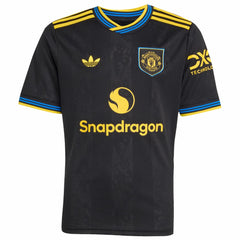 Bruno Fernandes Manchester United Youth 2025/26 Third Replica Player Jersey - Black outlet