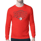 Cincinnati Reds Starter Team Track Graphic Long Sleeve T-Shirt Red