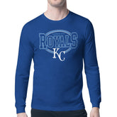 Kansas City Royals Starter Team Track Graphic Long Sleeve T-Shirt Royal
