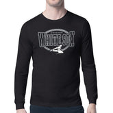 Chicago White Sox Starter Team Track Graphic Long Sleeve T-Shirt Black