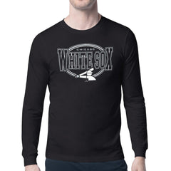 Chicago White Sox Starter Team Track Graphic Long Sleeve T-Shirt Black