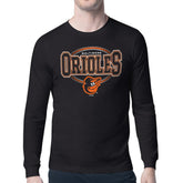 Baltimore Orioles Starter Team Track Graphic Long Sleeve T-Shirt Black