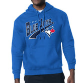Toronto Blue Jays Starter Modern Tailsweep Fleece Tri-Blend Pullover Hoodie Royal