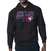 Toronto Blue Jays Starter Logo Push Graphic Hoodie Black