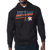 Houston Astros Starter Logo Push Graphic Hoodie Black