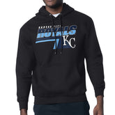 Kansas City Royals Starter Logo Push Graphic Hoodie Black