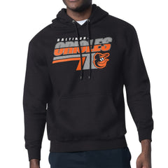 Baltimore Orioles Starter Logo Push Graphic Hoodie Black