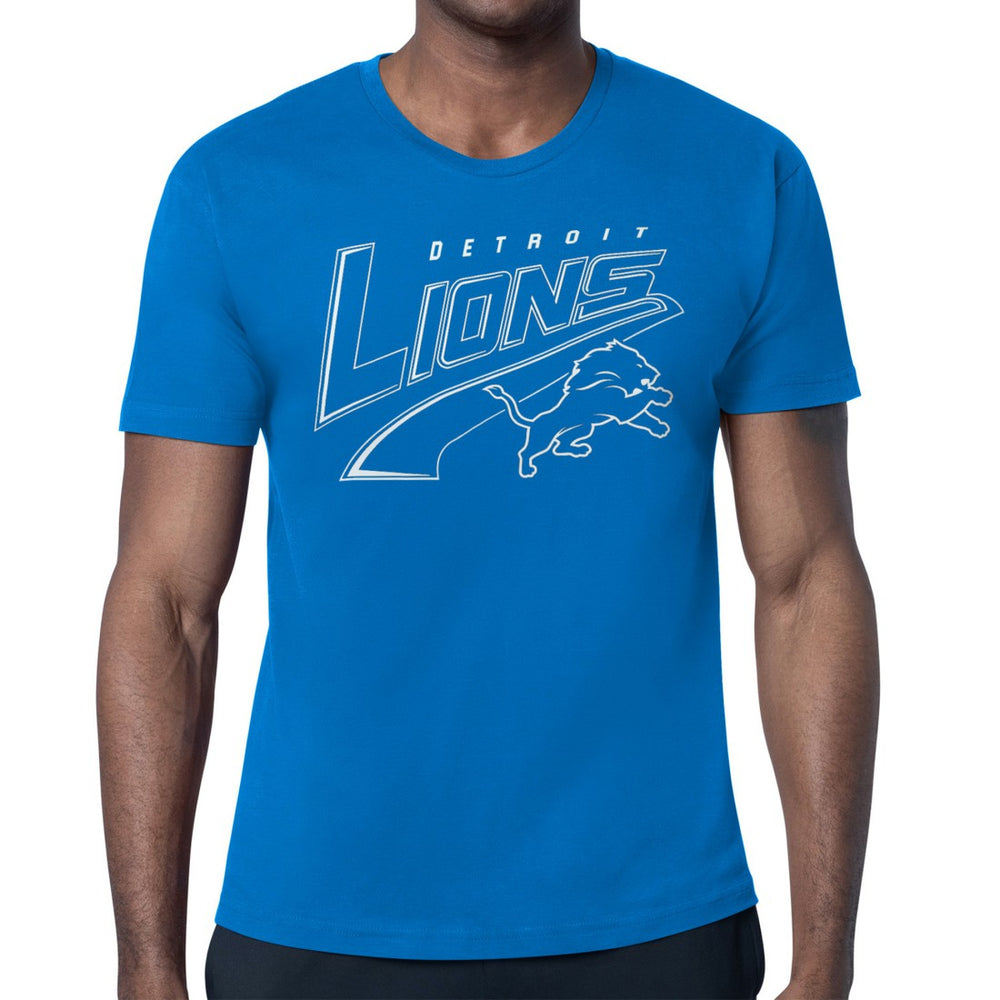 Detroit Lions Starter Modern Tailsweep Graphic T-Shirt - Blue sale