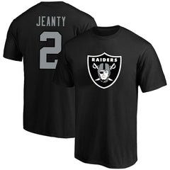 Ashton Jeanty Las Vegas Raiders Big & Tall Player Name & Number T-Shirt - Black cheap