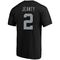 Ashton Jeanty Las Vegas Raiders Big & Tall Player Name & Number T-Shirt - Black cheap