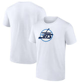 Winnipeg Jets Primary Logo T-Shirt - White T-shirts
