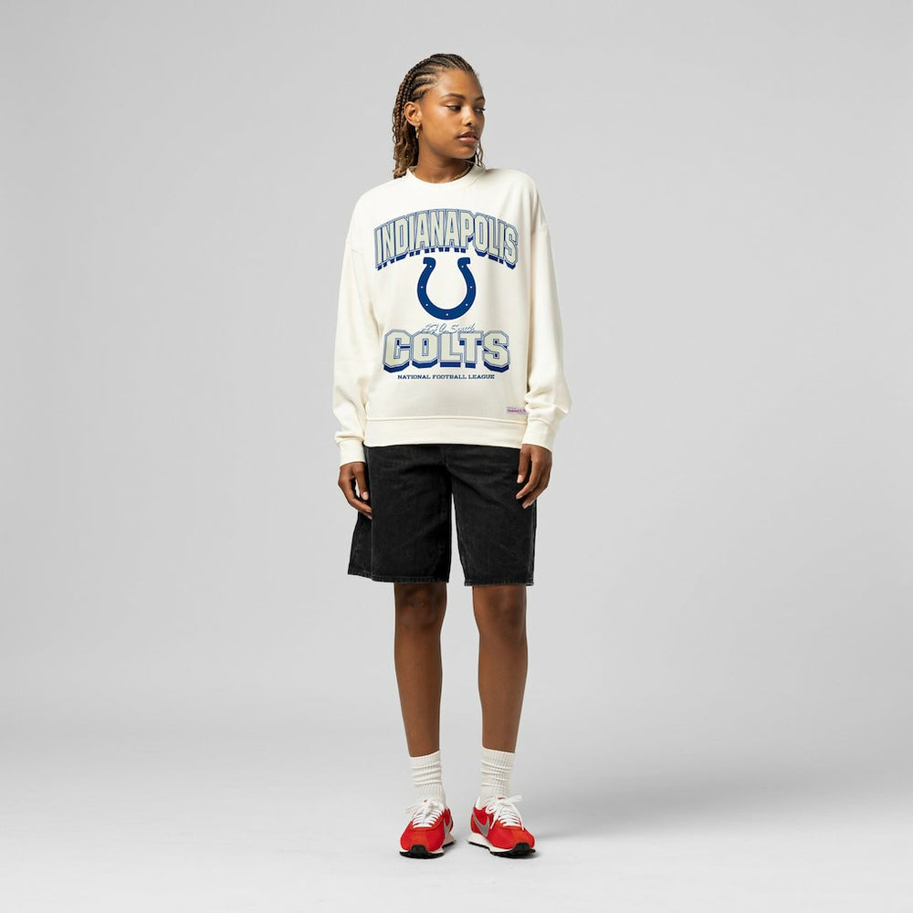 Indianapolis Colts Women's Tonal Arch Sweatshirt - Cream online