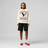 Houston Texans Women's Tonal Arch Sweatshirt - Cream outlet