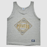 Pittsburgh Pirates Starter 1989 Tank Gray Vintage