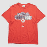 Boston Red Sox Adidas 2004 T-Shirt Red Vintage