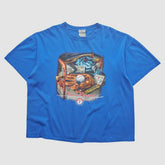 Texas Rangers 2008 T-Shirt Blue Vintage