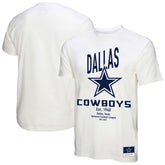 Dallas Cowboys Women's Logo Rise Boyfriend T-Shirt - White cheap