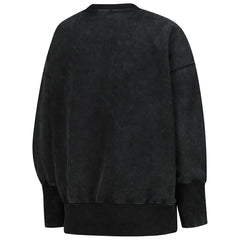 Dallas Cowboys Women's Delineate Mineral Wash Crewneck Sweatshirt - Black discount