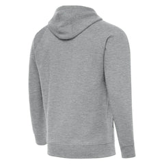 Boston Bruins Antigua Victory Pullover Hoodie - Heather Gray Hoodies