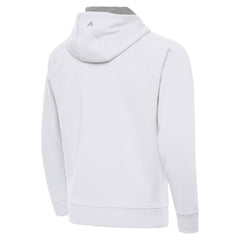 Boston Bruins Antigua Victory Full-Zip Hoodie - White Hoodies