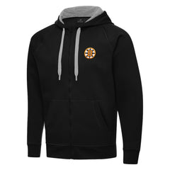 Boston Bruins Antigua Victory Full-Zip Hoodie - Black Hoodies