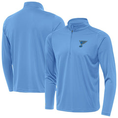 St. Louis Blues Antigua Tribute Lightweight Quarter-Zip Pullover - Blue Pullover