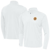 Boston Bruins Antigua Tribute Lightweight Quarter-Zip Pullover - White Pullover