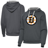 Boston Bruins Antigua Women's Victory Pullover Hoodie - Charcoal Hoodies