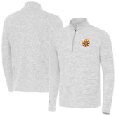 Boston Bruins Antigua Cause Quarter-Zip Jacket - Gray Jackets
