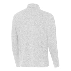 Boston Bruins Antigua Cause Quarter-Zip Jacket - Gray Jackets