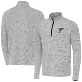 St. Louis Blues Antigua Cause Quarter-Zip Jacket - Black Jackets