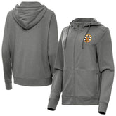 Boston Bruins Antigua Women's Seeker Full-Zip Hoodie - Heather Black Hoodies