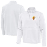 Boston Bruins Antigua Twist Quarter-Zip Pullover Jacket - White Pullover