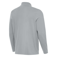 Boston Bruins Antigua Perilous Quarter-Zip Sweatshirt - Gray Sweatshirts