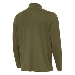 Boston Bruins Antigua Reprocess Quarter-Zip Pullover - Olive Pullover